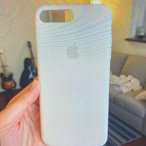 Apple Cream Silicone iPhone Case